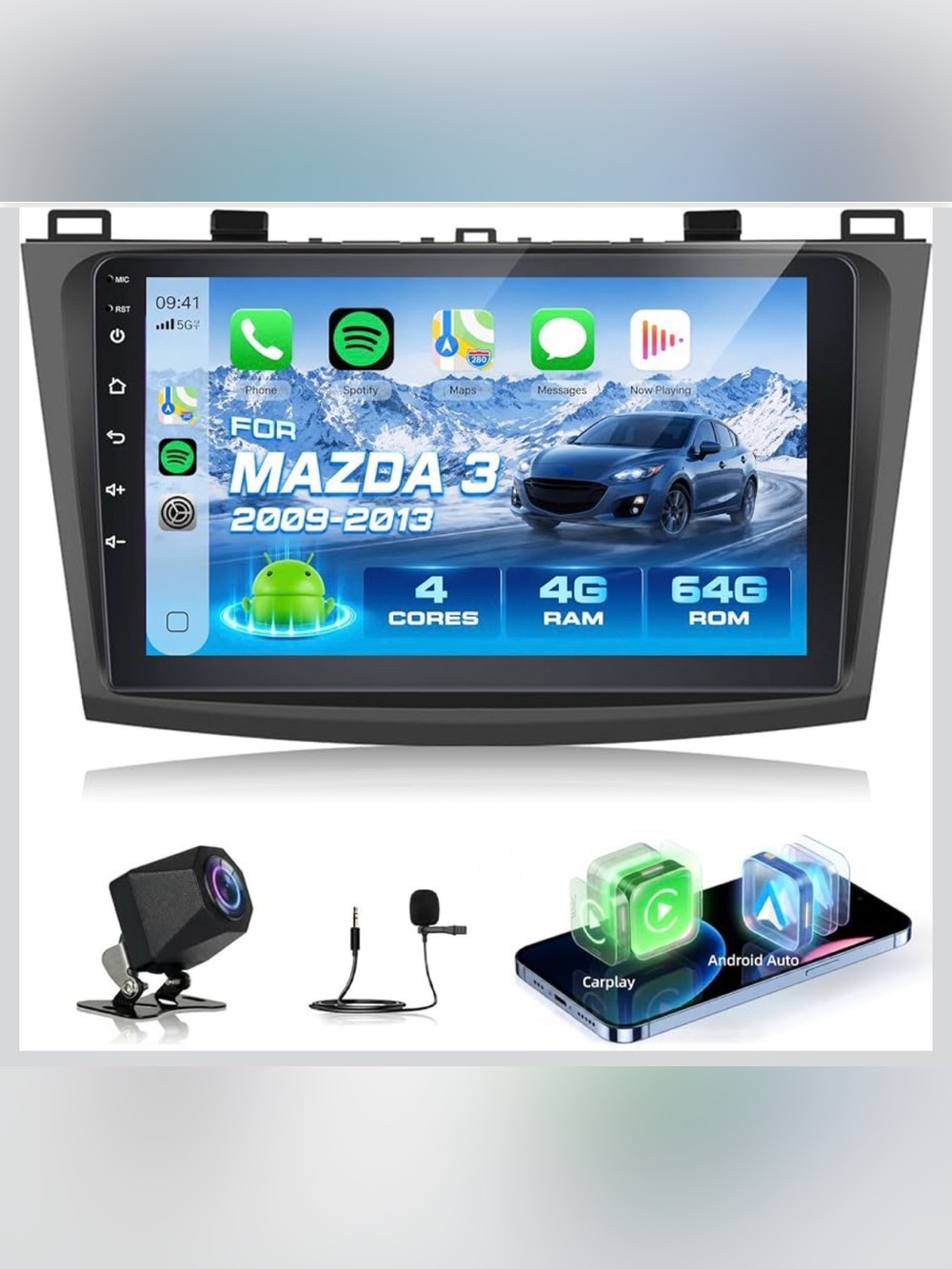 Car Radio for Mazda 3 2009 2010 2011 2012 2013